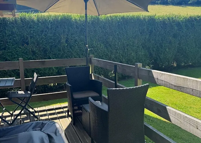 Chalé Avec Jacuzzi Privatif Nature & Romantique