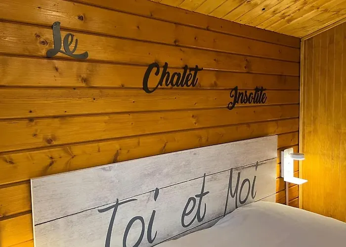 Avec Jacuzzi Privatif Nature & Romantique Chalé